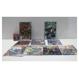 Assorted DC & Marvel Comics W/Funko Mini 235