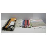 Three Mexican Style Blankets Largest 44' x 80'