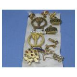 Assorted Beta Sigma Phi Sorority Pins