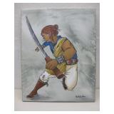 Navajo Haniibah John Painting Born For Water