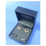 S.S. Bridge Gemstone Citrine Earrings W/ Box