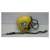 Franklin Green Bay Packer Helmet & Lanyard