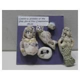 Stone Goddess Of The Seas Set For Jewelry