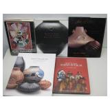 Five Native American Art & Pottery Books