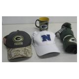 Green Bay Packers NWT Fanatics Hat Shirt See Info