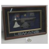 Shadowbox W/Military Award Presented To See Info