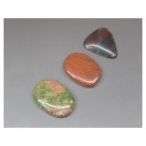 Unakite Jasper, Tiger Iron