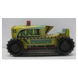 Vtg Marx 5 Tin Lithograph Climbing Tractor Works