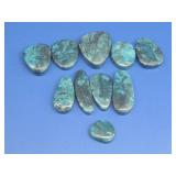 Kingman Turquoise Cabochons 184 Carats