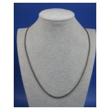 Sterling Silver Popcorn Chain Hallmarked 21 1/2'