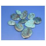 Kingman Turquoise Cabochons 198 Carats