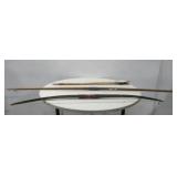 Two Native American Style Bows W/Arrows