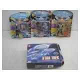 Three NIP 1992-1994 Star Trek Figures See Info