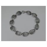 S.S. Filigree Leaf Bracelet Tested