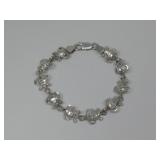 S.S. Turtle Charm Bracelet Hallmarked