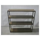 Vtg Metal Shelf 36' x 36' x9'