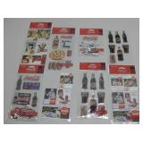 NIP Six Assorted Coca Cola Stickers