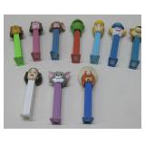 Ten Vtg Pez Dispensers, Star Wars, Tom & Jerry