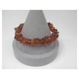 Polished Baltic Amber Stretch Bracelet