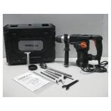 Think Work Rotary Hammer Drill Corded Powers On