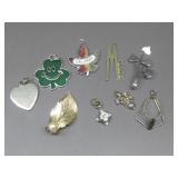 Nine Assorted Pendants