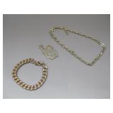 Copper Bracelet Brass Cowboy Chain Lin Necklace Se