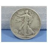 1943-D Walking Liberty Half Dollar 90% Silver