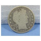 1897 Barber Half Dollar 90% Silver