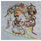 2lbs Assorted Gemstone & More Bead Strands
