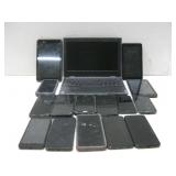 Assorted Electronics Tablets Phones &Laptop See