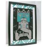 Mike Toya Jemez Pueblo Painting Trial Of Blessings