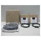 Two NIB Amazon Basics HDMI Cords & Starlink Cable