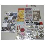NIP Assorted Scrapbook/Craft Stickers
