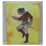 Navajo Haniibah John Painting Monster Slayer See