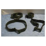 Four Utility Style Belts