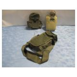 Military Style Canteen, Pouch & Bag