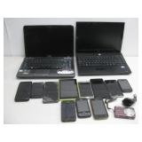 Assorted Electronics Laptop, Smart Phones & More