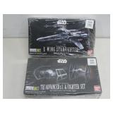 Two NIB Star Wars Plastic Model Kits See Info
