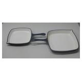 Two Cook Essentials Enameled Cast Iron Pans