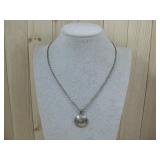 S.S. Mesa Lizard Pendant & Necklace Hallmarked