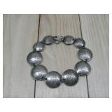 Netherl East Indies 1/4 Coin Bracelet 72% Silver