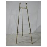 Antique 5' Tall Brass Art Work Easel