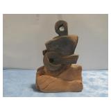 Original Clay Sculpture By Junko 9.5'