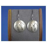 Vtg Sterling Silver N/A Earrings Tested