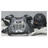 Fox Racing Projective Vest Spy Helmet & Bike Seat
