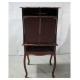 Vtg Wooden Cabinet 25.5' x 21' x 56'