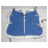 Vtg Childs Western Leather Cowboy Chaps