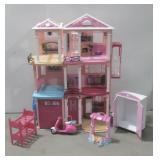 Barbie Play House, Doll Scooter, Doll Bunk Bed See