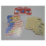 Set Of 21 Vtg Advertising Needle Packs Liberty See