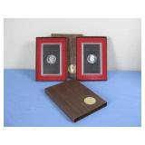 1971 & 1972 Eisenhower US Proof Dollars 40% Silver